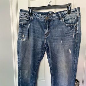 Women’s Plus Size Silver Jeans